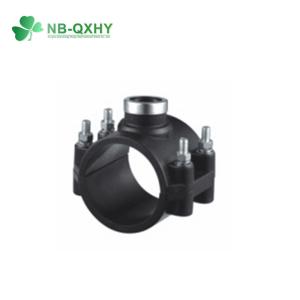 PP Compression Fitting Galvanized Bolt Nut Plastic Clamp Saddle Made of 100%