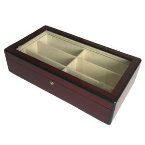 Customized Luxury Glasses Box Sunglasses Storage Case Decorative Wood Collection