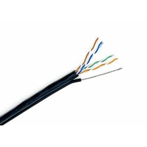Buy cheap UTP MS 7*0.4 Stranded Steel 8 Figure CAT5E Aerial Cable , CAT5E FTP Cable from wholesalers