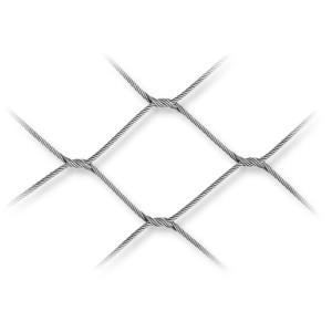 Woven Flexible Stainless Steel Ferrule Mesh 7x19 For Suspended Safety