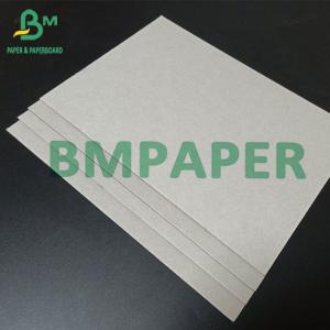 Recycled Pulp 0.4mm - 2mm Thick Double Sides Grey Paper Board For Folders