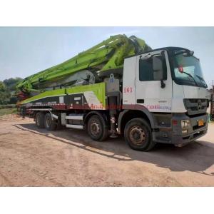 Hydraulic Machining Process Used Zoomlion 56m Concrete Pump Truck with Benz