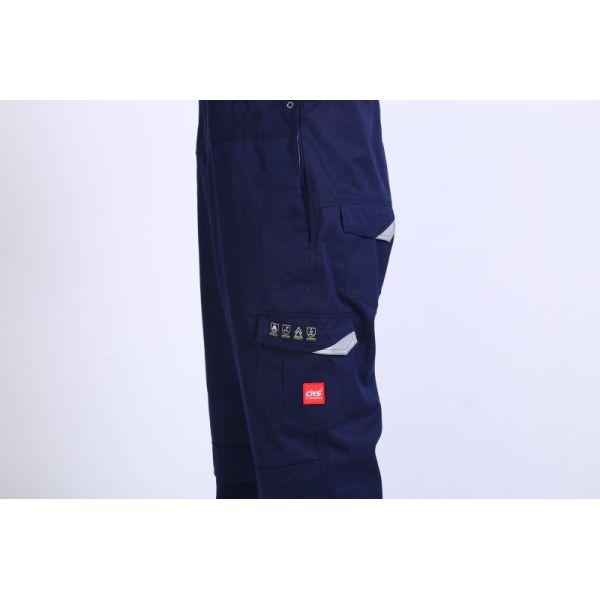 Mining EN11612 Arc Protection Clothing 280gsm Arc Flash Bib