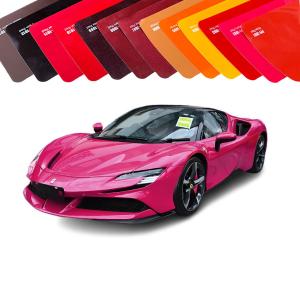 UV Protected Glossy Car Color PPF Easy Install Paint Protection Film self