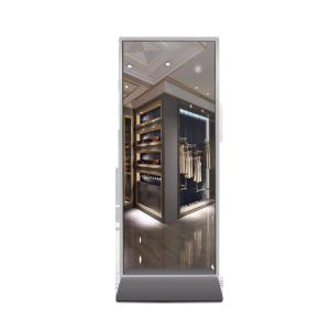 MJK 43 inch HD Wifi LCD touch screen smart Magic Mirror Video Advertising Lcd