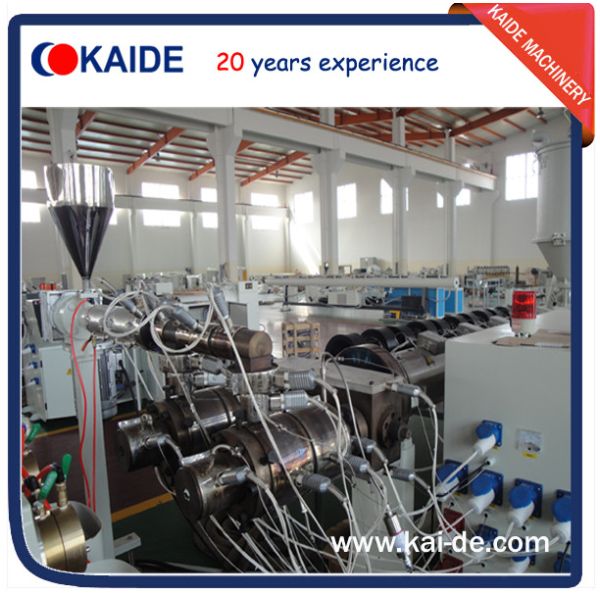 Quality 30m/min PPR/PPRC water pipe extruding equipment KAIDE wholesale