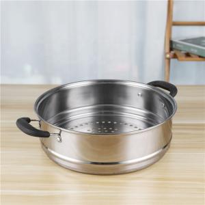 All - Season Household Stackable Steamer Pot Two Layers With Handle