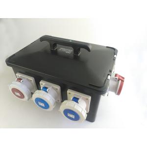 IP66 Water Tight Mobile Power Distribution Box Heavy Duty Rubber Housing