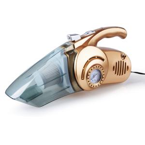 Multifunction Automotive Vacuum Cleaner With Inflator Tire Pressure Gauge