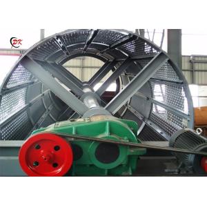 30TPH Coconut Shell Trommel Screen Separator Rotaty Sieve Machine With Output