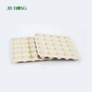 Greaseproof Paper Sugarcane Food Container Recycled Biodegradable Egg Tray