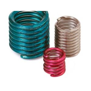 M10 M16 Carbon steel Wire Thread Insert Yellow finishing Customized Blue metal