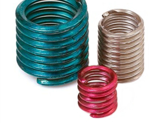 M10 M16 Carbon steel Wire Thread Insert Yellow finishing Customized Blue metal