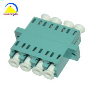 LC/PC Quad with SC Duplex Flange fiber optic adapter
