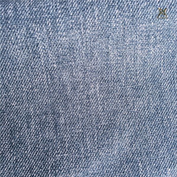 Anti Pill 95% Polyester 5% Spandex Twill Cation Copy Linen Stretch Fabric For Women Pants