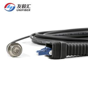 China NSN Boot Duplex LC To ODC 2  FTTA Cpri Patch Cable on sale