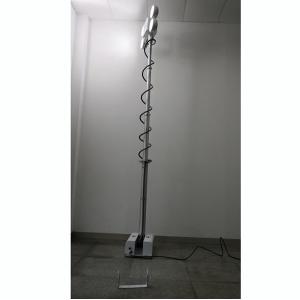 3.5m roof mast lighting-3.8m working height-remote control turn tilt system-LED