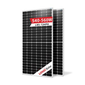 China LONGi Hi-MO 5m LR5-72HPH 540-560M M10 9BB Half Cut Cell Solar Panels Top- and Durable on sale