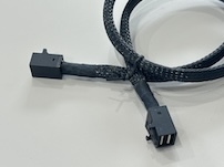 Mini SAS HD SFF-8643 to SFF-8643 High-Speed Cable Connector Assembly 1m | Internal Server Storage Signal & Power Wire Harness