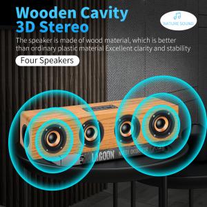 2.1 Channel Wireless Bluetooth Soundbar With 8 Subwoofer Wooden ABS Covered