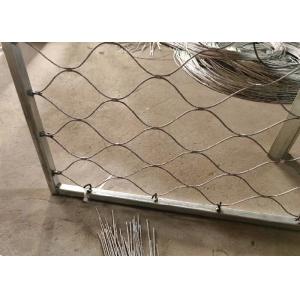 Express Shippment Balustrade Cable Mesh Customizable Mesh Hole Size and Inter
