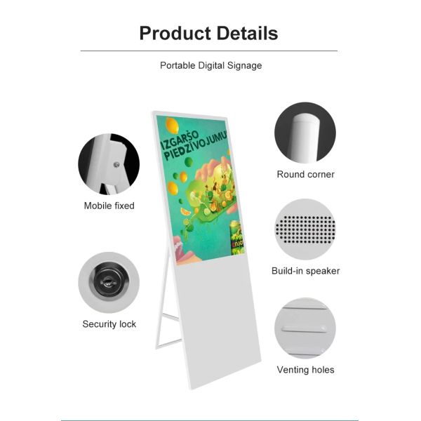 Photo Booth Portable Digital Advertising Screens 1920×1080 Resolution