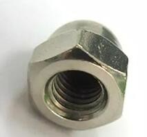 Quality Self Locking Domed Cap Nut Ni Plated Carbon Steel Ball Screw Flat Cap Nut DIN986 wholesale