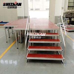 LightWeight Aluminum Stage Platforms Adjustable Removable Small Smart Event