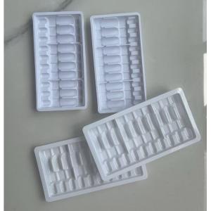 Customized 10 plastic inner supports for 2ml ampoules, 2 sets of 10ml water