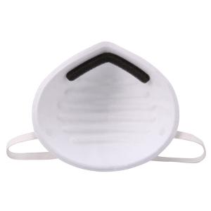 Disposable FFP2 Mask Industrial Use , Grey Particulate Respirator Mask