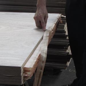 Hotel Decoration Fancy Plywood Of High Quality Natural Walnut Burl 2800mm