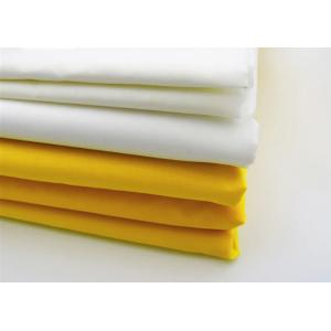 Cheap 64 Thread Monofilament Polyester Screen Fabric , Polyester Filter Mesh Long Life for sale