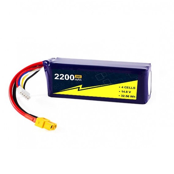 Quality 14.8V 2200mah 4s Lipo Battery 75C For FPV Drone Airplane RC Boat Car Models wholesale