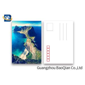 China Scenery 3D Lenticular Postcards / 3 Dimensional Lenticular Greeting Card on sale
