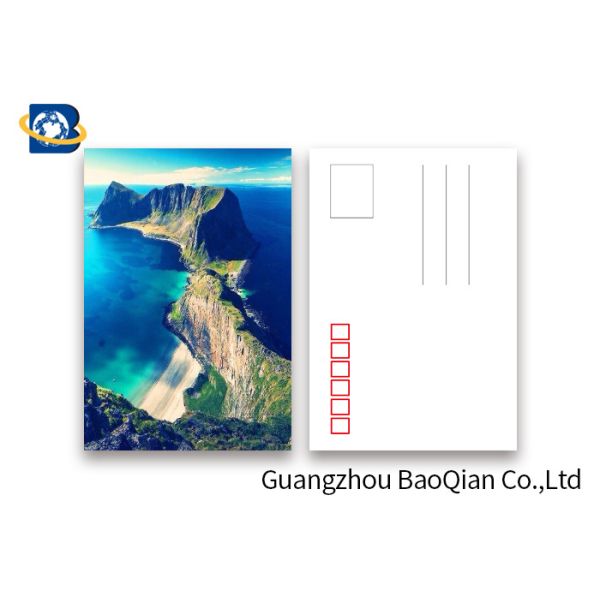 Quality Scenery 3D Lenticular Postcards / 3 Dimensional Lenticular Greeting Card wholesale