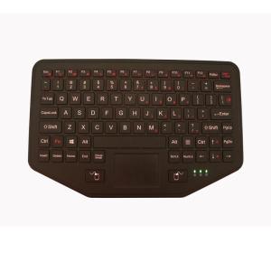 Cheap Ruggedized Vehicle Keyboard Desktop With Touchpad Backlit Scissors Switch for sale