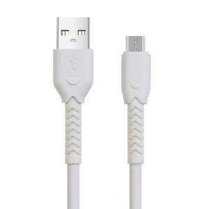 China 2025 Liquid-Soft Silicone Data Cable Ultra Flexible Snappy Rebound C-C20V3A 60W Max/C-L 9V3A 27W Max In White on sale