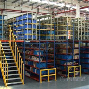 Mezzanine Warehouse Shelf Racks For Factory Workshop Office ODM