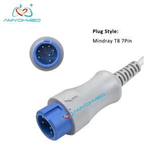 Mindray T8 T5 Finger Clip Spo2 Sensor Reusable 7 Pin Lightweight TPU Jacket