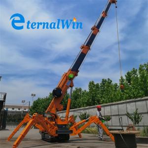CE EPA EURO Electric Spider Crane Portable Lifting Crane Machine Build 3 Ton