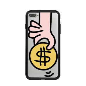 Matte Surface Finger Grip Phone Case Adjustable Stand Spiderman For Iphone 6