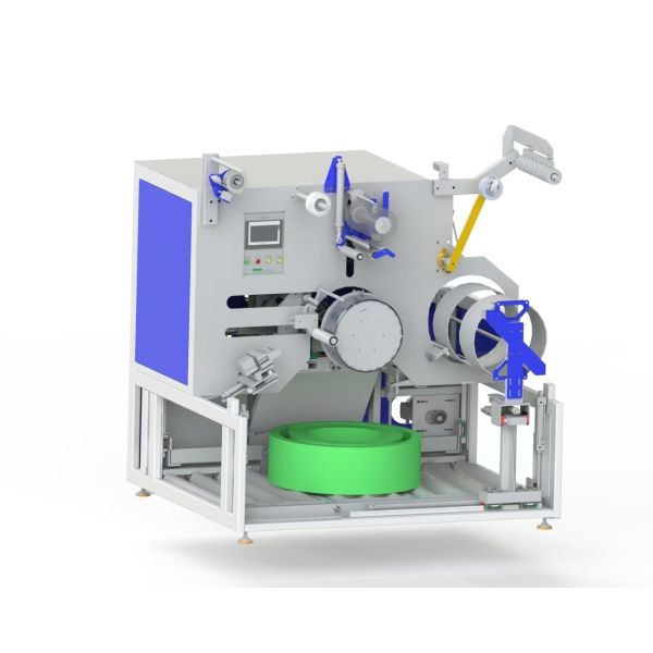 PET STRAP Automatic Winder/wrapper MAX80KG Per Coil Friendly Used With Automatic Palletizing System
