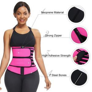 Neoprene Waist Trainer Belt for Effective Fat Burning and Compression in Regular