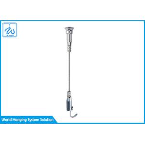 China Ceiling Art Cable Hanging System Adjustable Stainless Steel Wire Rope Kit on sale