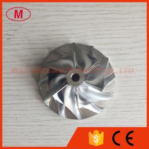 China T04B 45.75/69.96mm 6+6 blades 409179-0029 6137-82-8200 Turbo Aluminum 2618 /milling/billet compressor wheel on sale