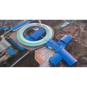 7.2m Section Rotary Kiln Brick Plant To Burning Clay Bricks With 1 Year Warranty