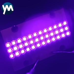100W PCB uv led COB Splicing Curing Module led chip 365nm 395nm for uv printers
