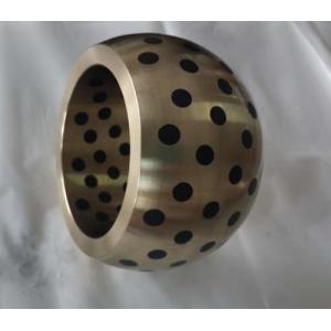 Cheap Self Lubricating Bearing Brass Inlaid High Durability Used In Dry Friction for sale