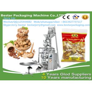 Automatic coffee peanut bean granule salt sugar packing machine production line