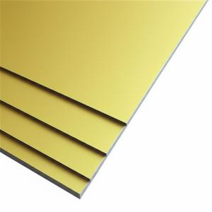 Double Side PE Acm Composite Material Decorative Renovation HDPE Coating 4mm Acp